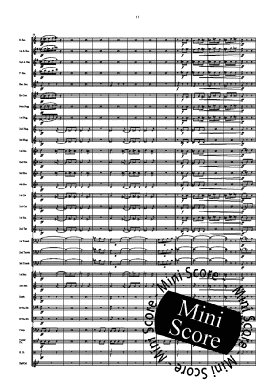 Images D'Ete Concert Band scores gallery preview page 13