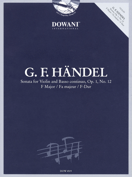 Handel: Sonata for Violin and Basso Continuo in F Major Op. 1 No. 12