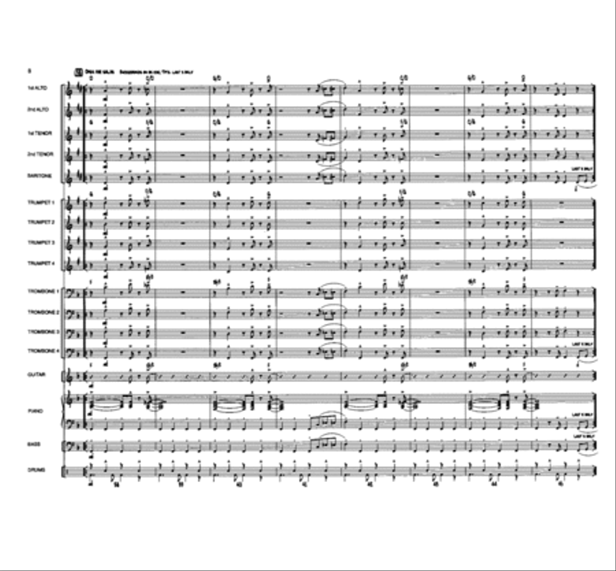 Panic Button Jazz Ensemble scores gallery preview page 7