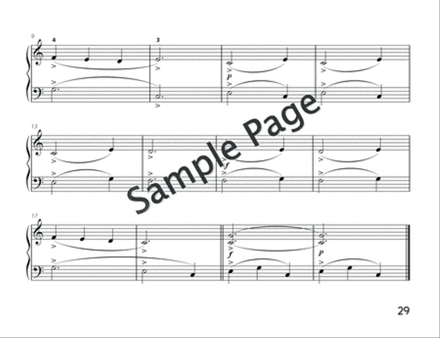 Piano Junior: Performance Book 1 Piano Method scores gallery preview page 30