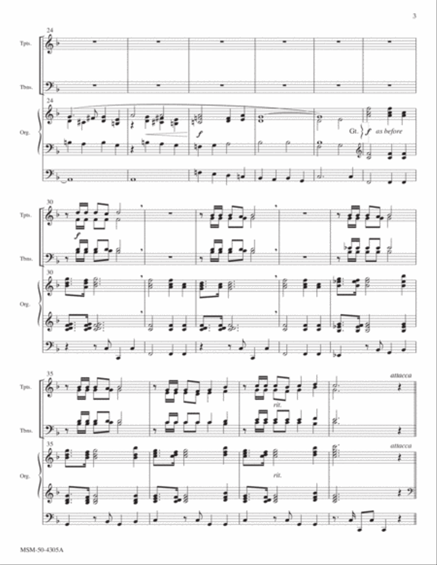 Splendor and Honor Choir scores gallery preview page 3