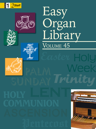 Book cover for Easy Organ Library, Vol. 45