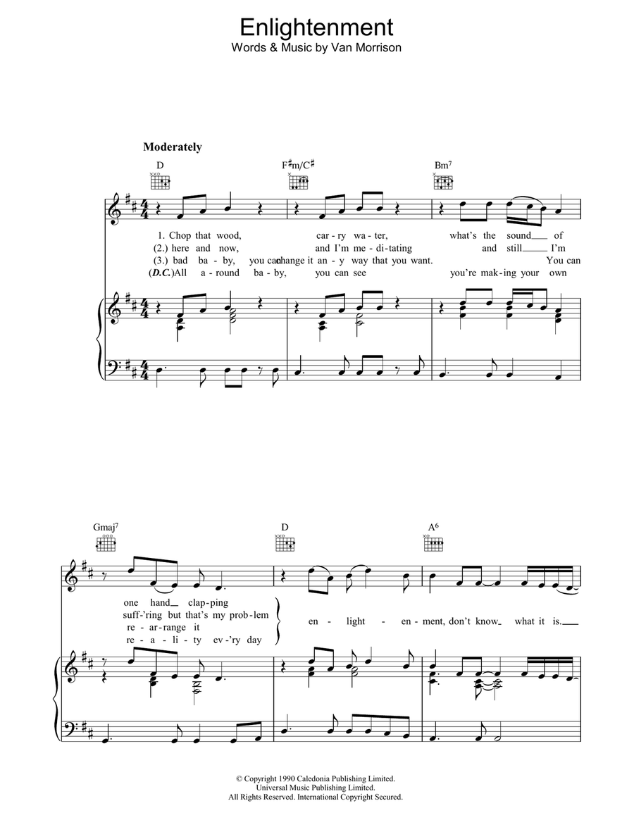 Enlightenment Enlightenment Acoustic Guitar scores gallery preview page 1