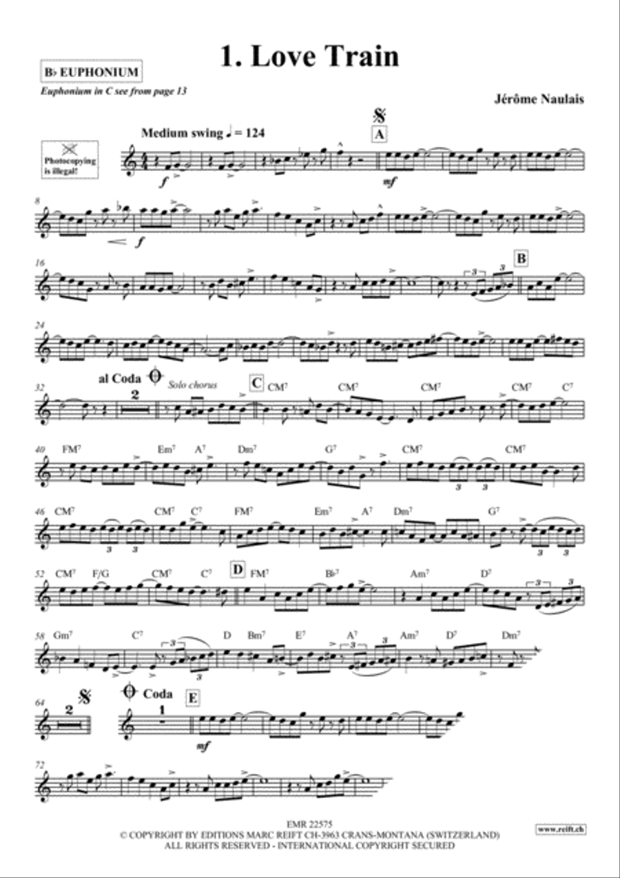 Play With Your Band Volume 4 Euphonium scores gallery preview page 3