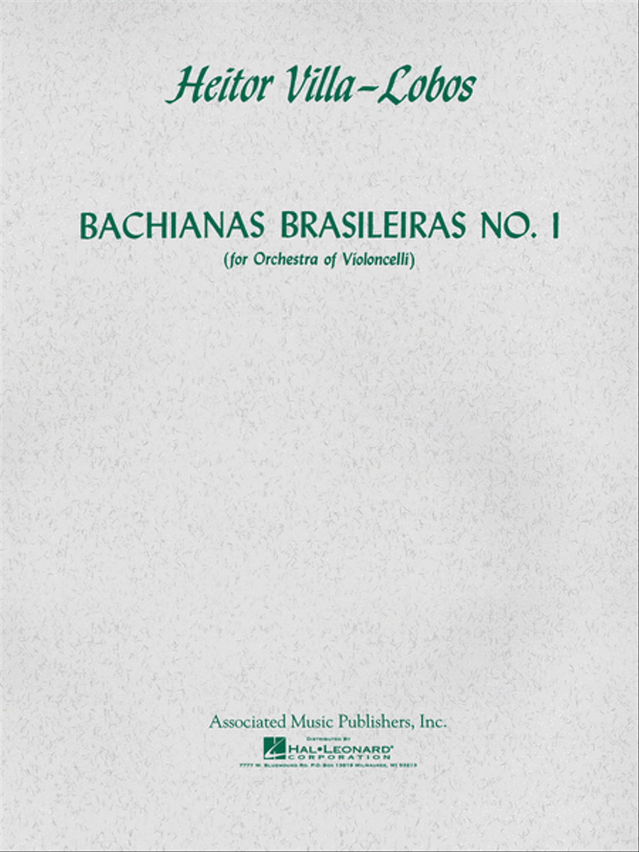 Bachianas Brasileiras No. 1 Orchestra scores gallery preview page 1