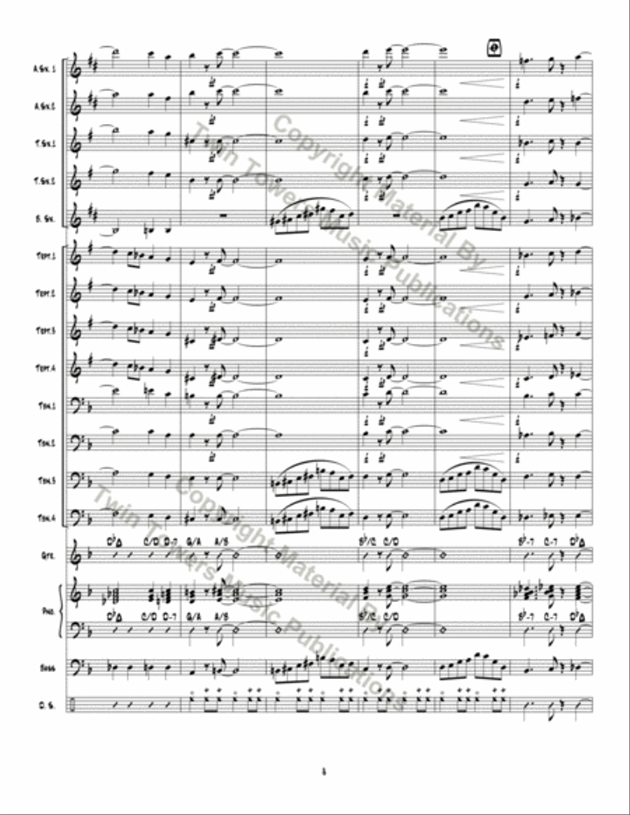 Nerve Damage Jazz Ensemble scores gallery preview page 9