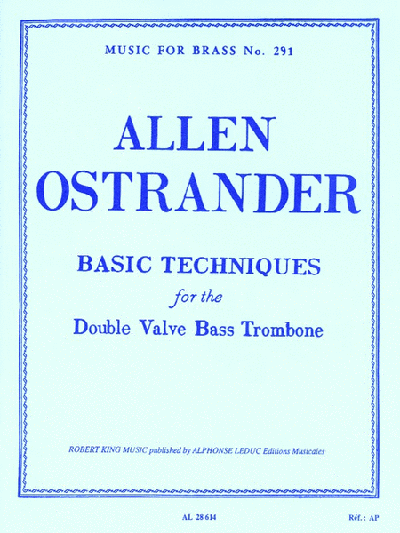 Basic Techniques (trombone-bass Solo)