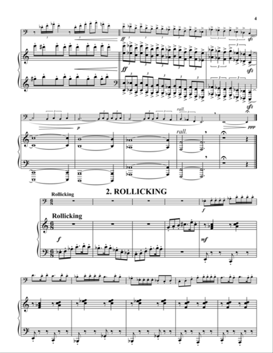 To Speak - To Dance - To Dream - To Live! Euphonium scores gallery preview page 5