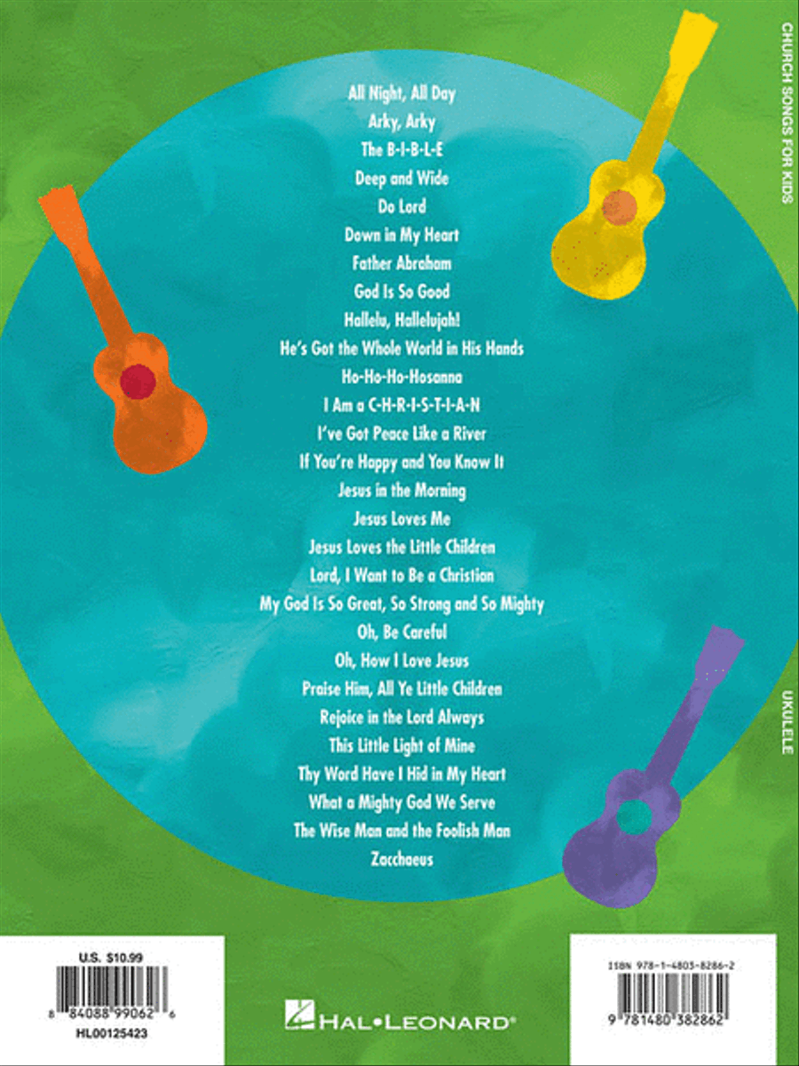 Church Songs for Kids Ukulele scores gallery preview page 2