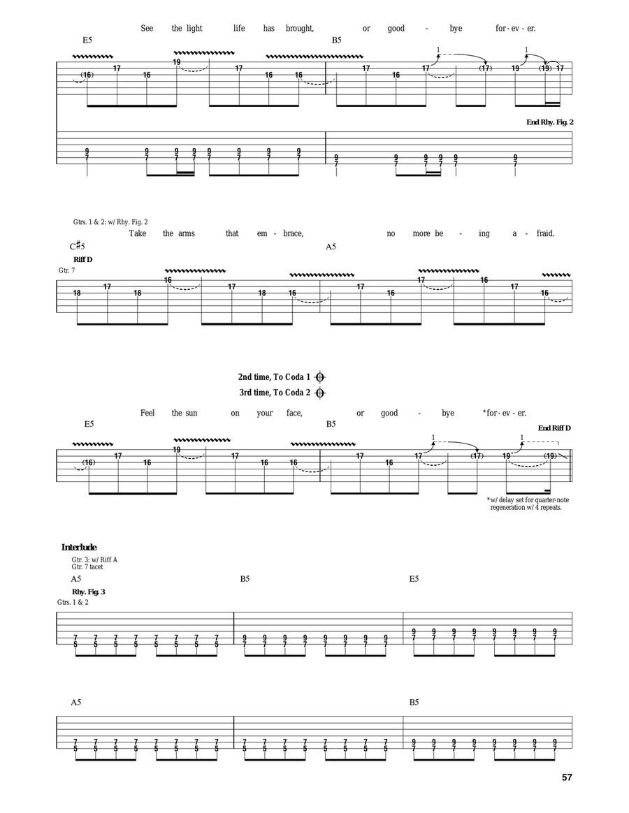 Goodbye Forever Acoustic Guitar scores gallery preview page 4
