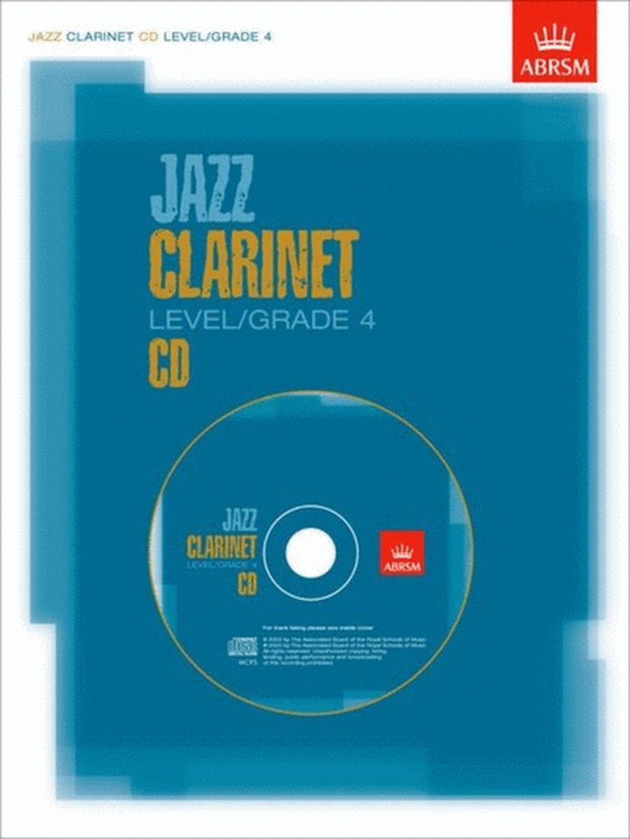 Jazz Clarinet CD Grade 4