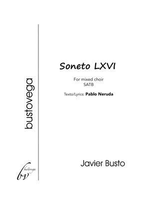 Book cover for SONETO LXVI