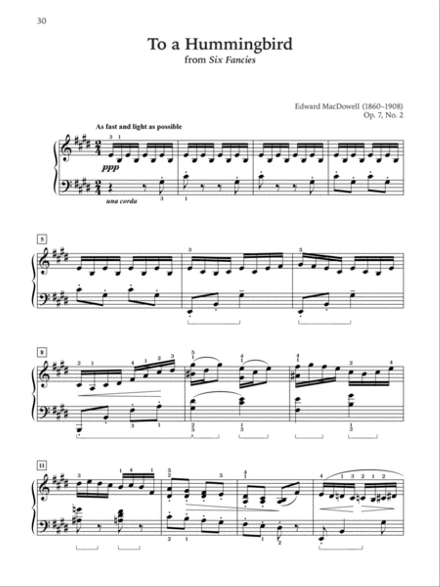 Classics for the Advancing Pianist -- Edward MacDowell, Book 1 Piano Solo scores gallery preview page 7