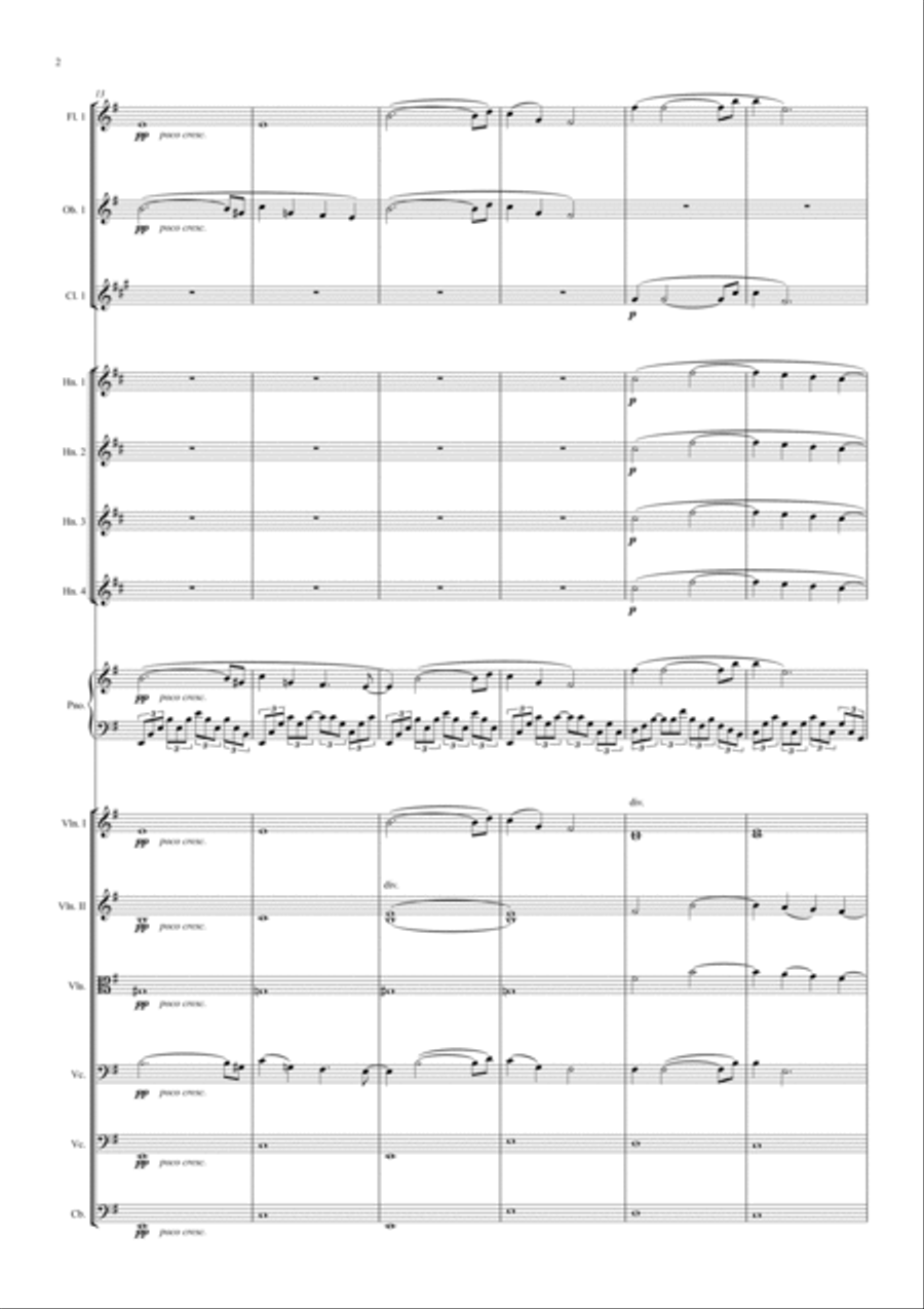 Atonement Suite Full Orchestra scores gallery preview page 2