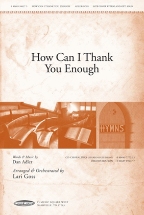 How Can I Thank You Enough - Orchestration
