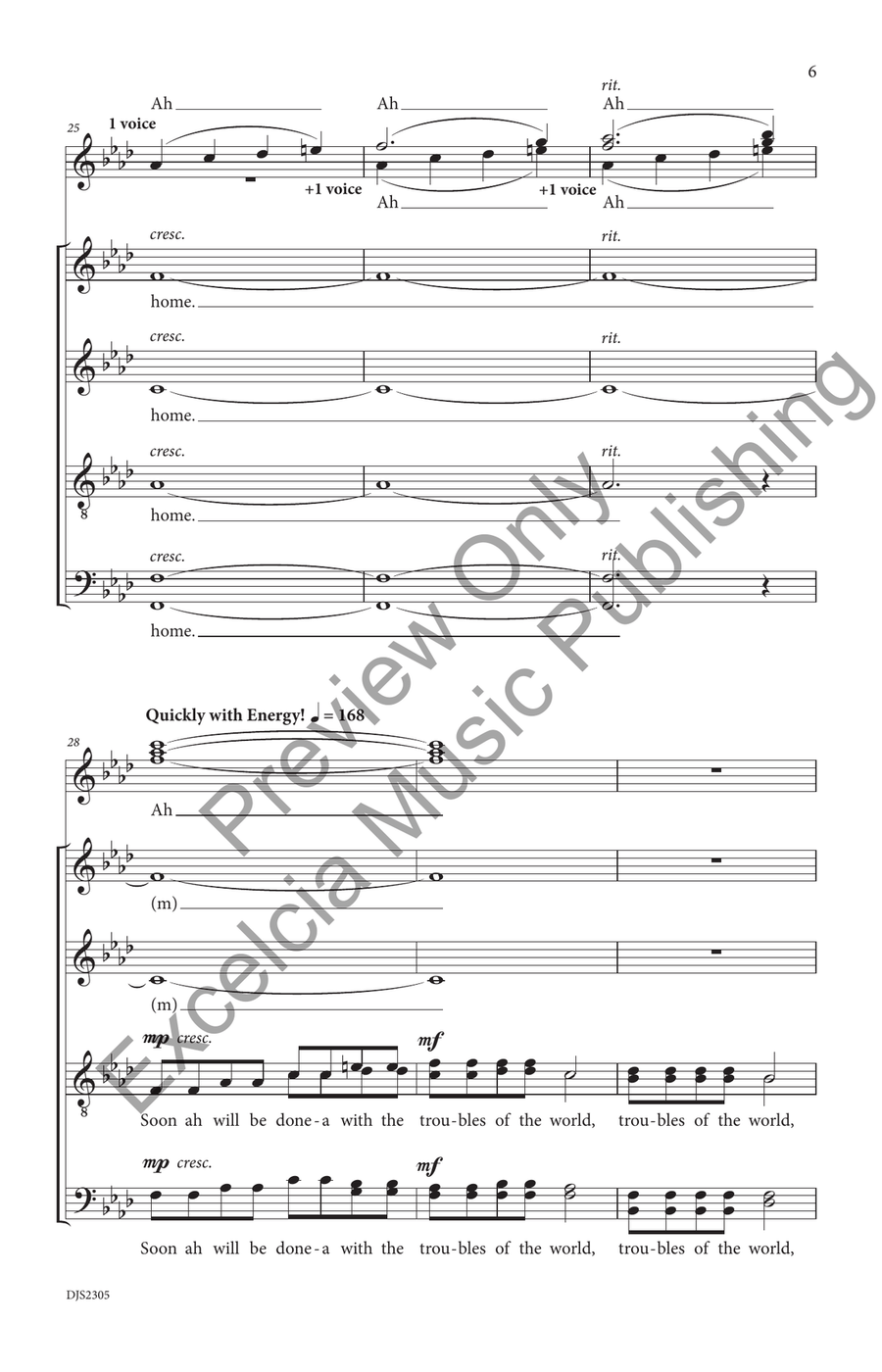 Songs of the Spirit SATB 4-Part scores gallery preview page 7