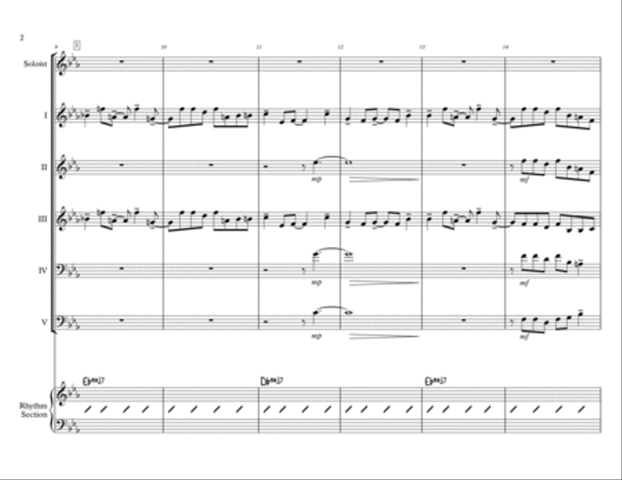 Sleepy Creek Samba Jazz Ensemble scores gallery preview page 2