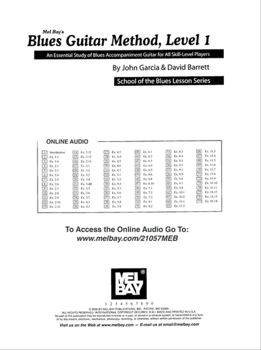 Blues Guitar Method, Level 1 Electric Guitar scores gallery preview page 2