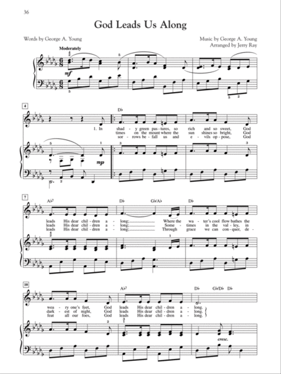World's Greatest Gospel Songs for Piano & Voice Voice scores gallery preview page 3