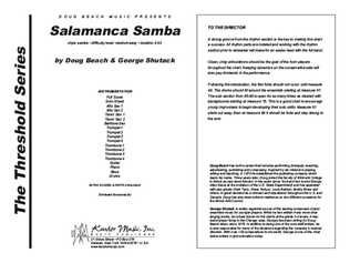 Book cover for Salamanca Samba