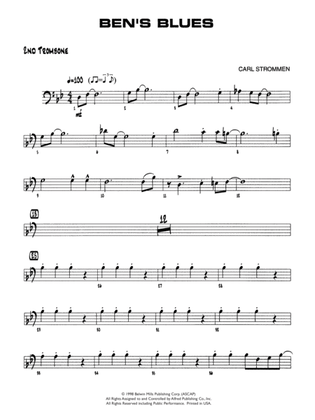 Ben's Blues: 2nd Trombone