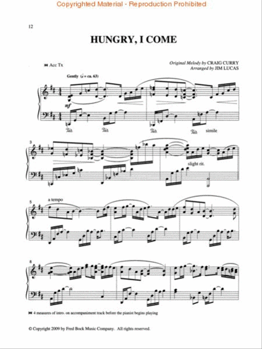 Come Share the Lord Piano Solo scores gallery preview page 3