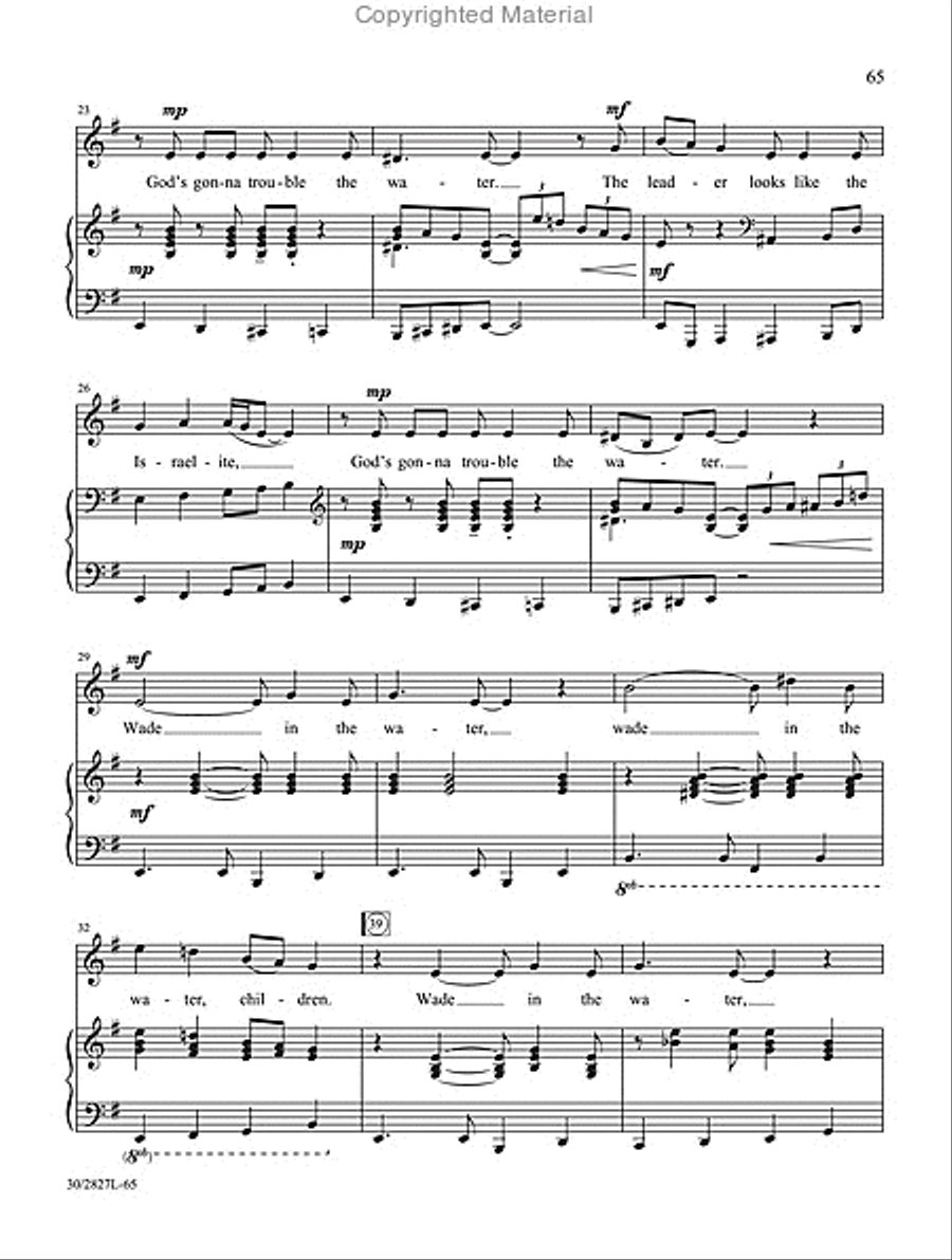 Songs of Celebration and Joy - Medium-high Voice High Voice scores gallery preview page 8