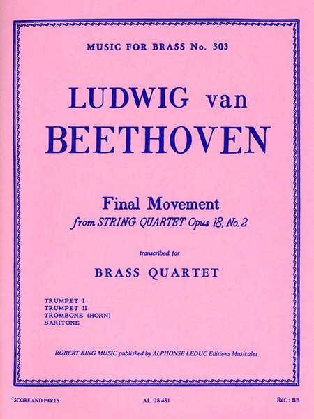 Final Movement Op18 No.2 - Brass Quintet