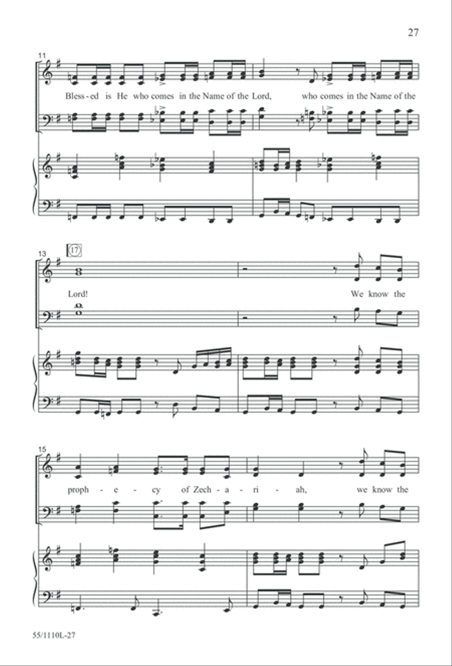 The Living Last Supper 4-Part scores gallery preview page 28