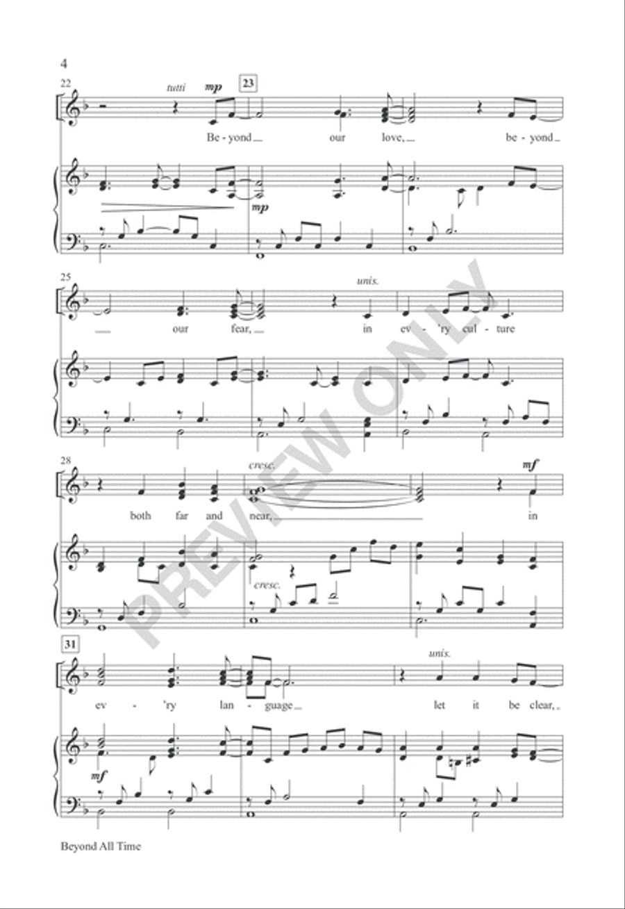 Beyond All Time SSA scores gallery preview page 4