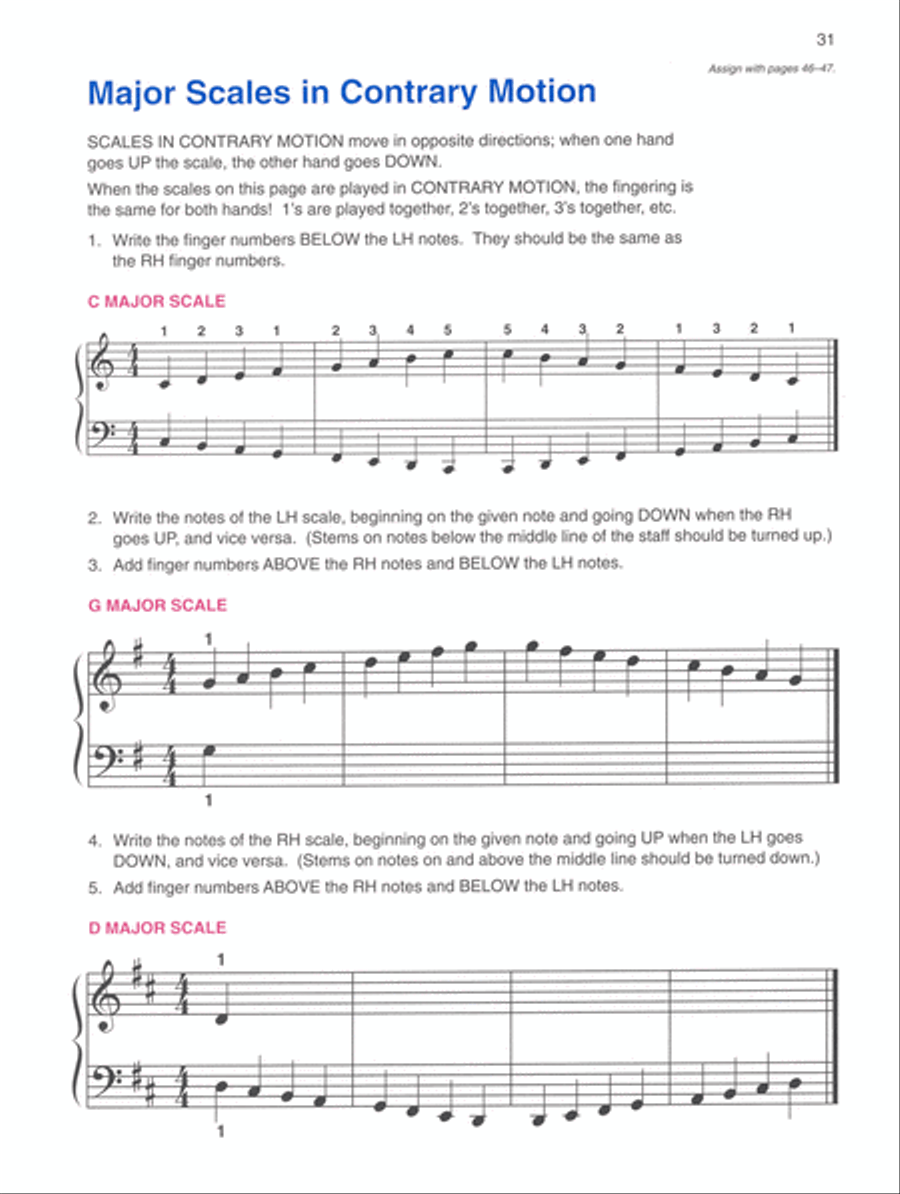 Alfred's Basic Piano Library Theory Complete Piano Method scores gallery preview page 4
