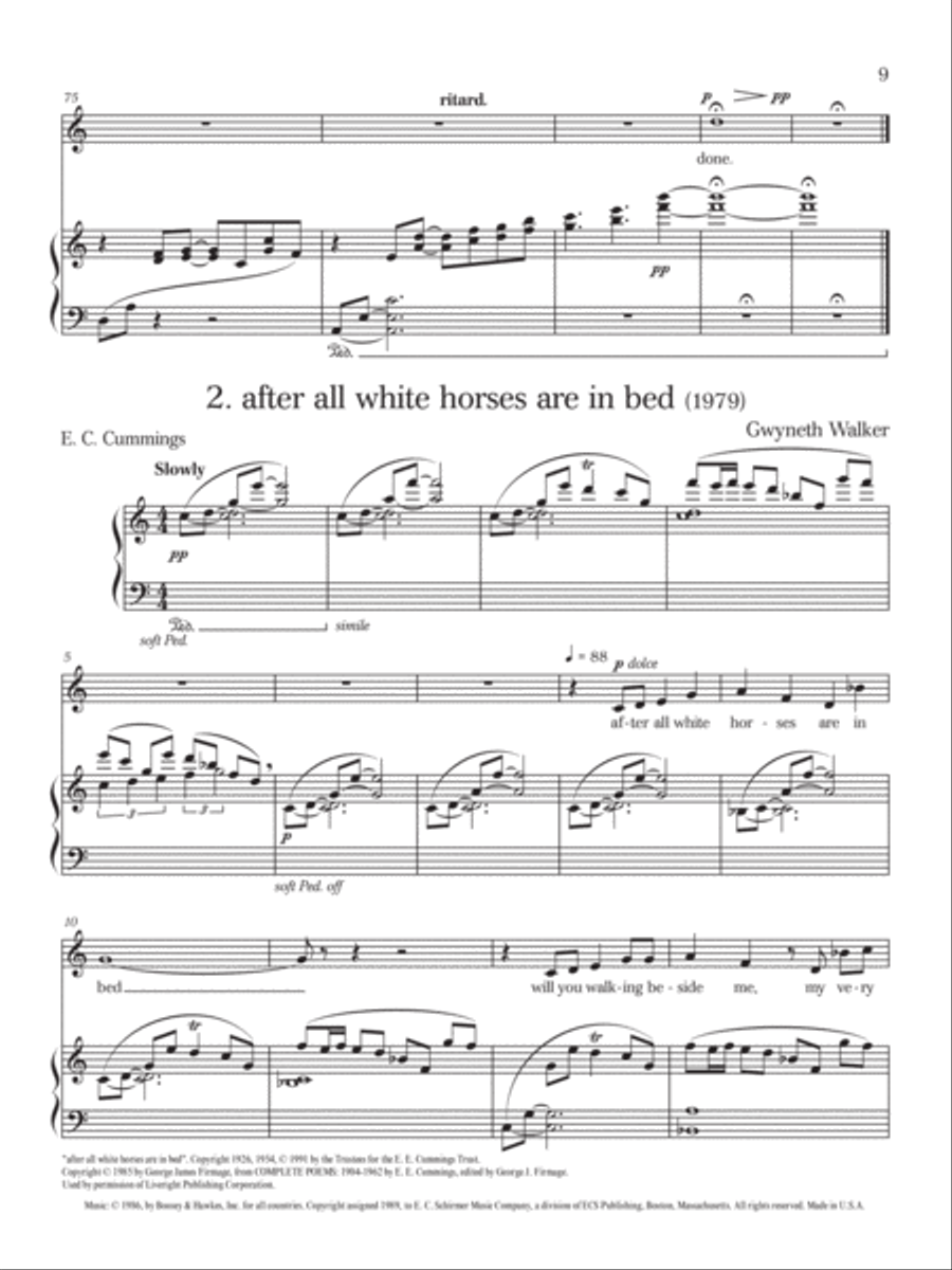 Collected Songs Collected Songs Medium Voice scores gallery preview page 6