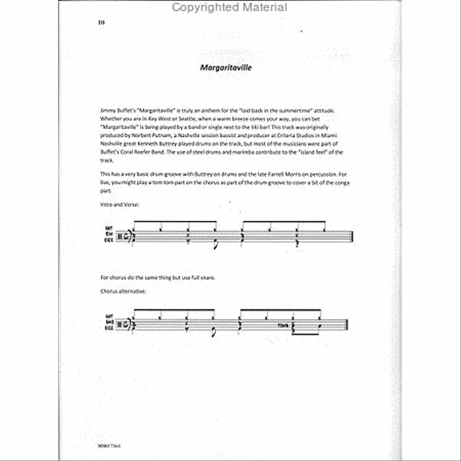 Weekend Warriors - Set List 1, Drums Drums scores gallery preview page 2