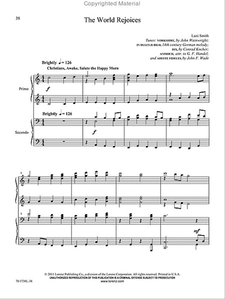 A Season of Joy A Season of Joy Piano Duet scores gallery preview page 5