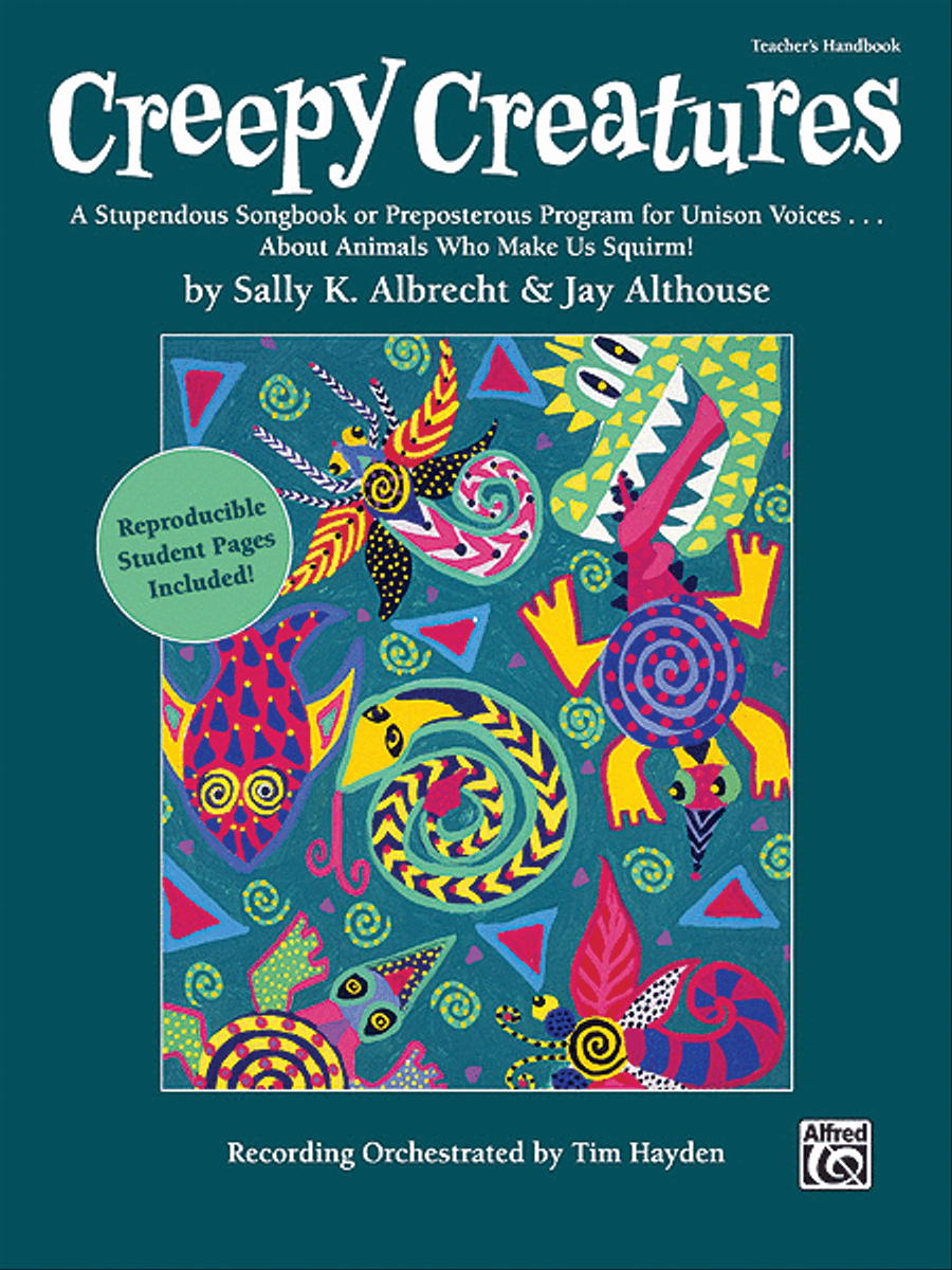 Creepy Creatures Unison Choir scores gallery preview page 1