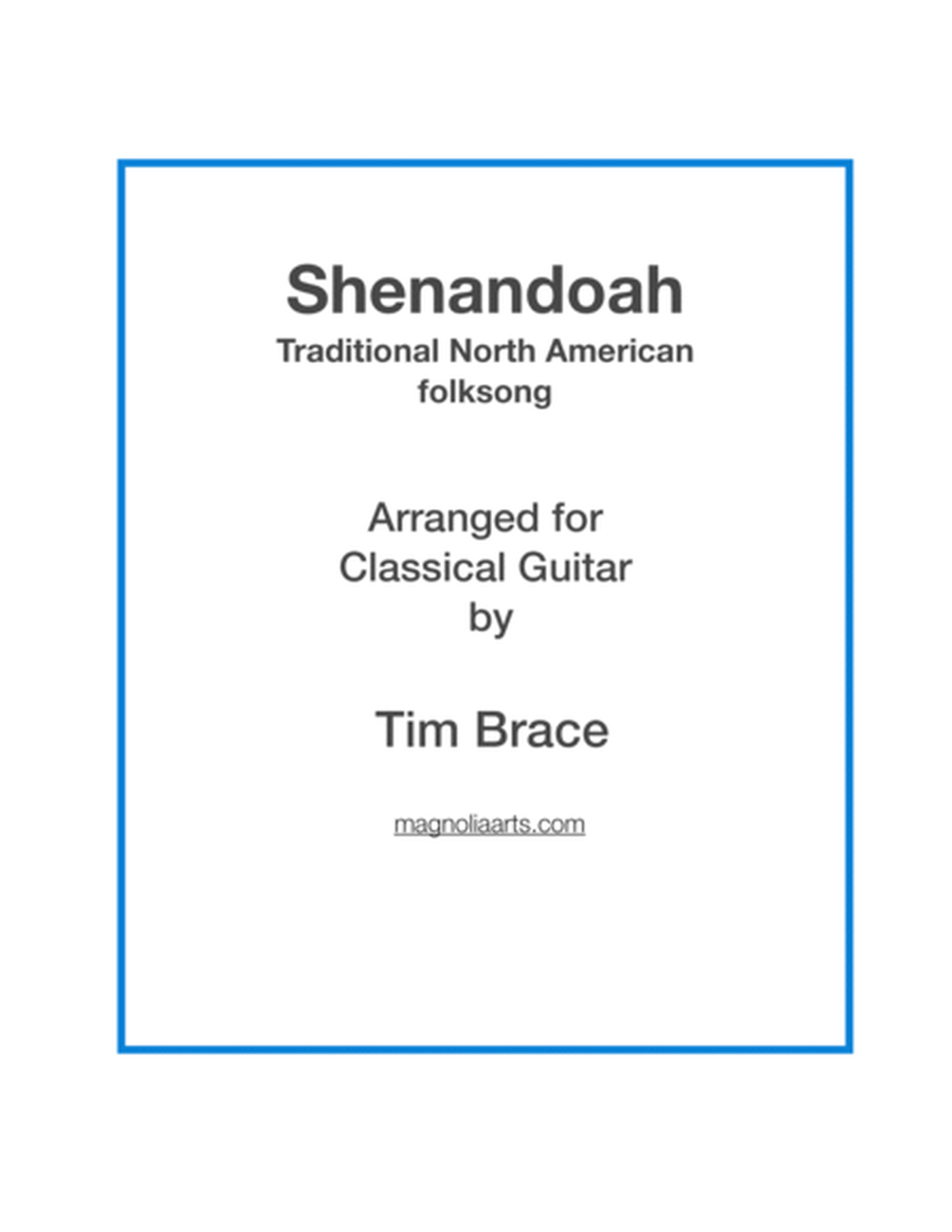 Shenandoah (arranged for classical/finger-style guitar) image number null