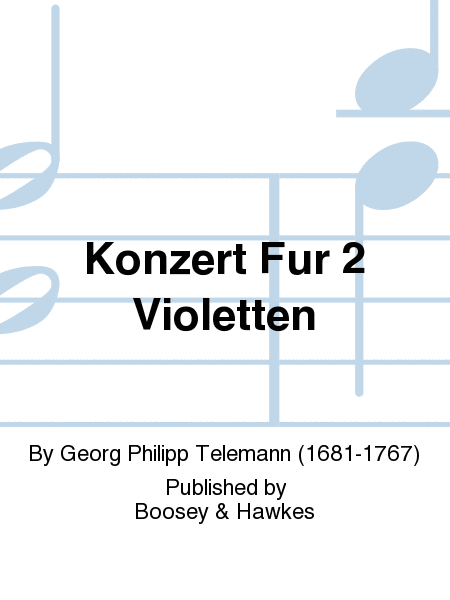 Konzert Fur 2 Violetten