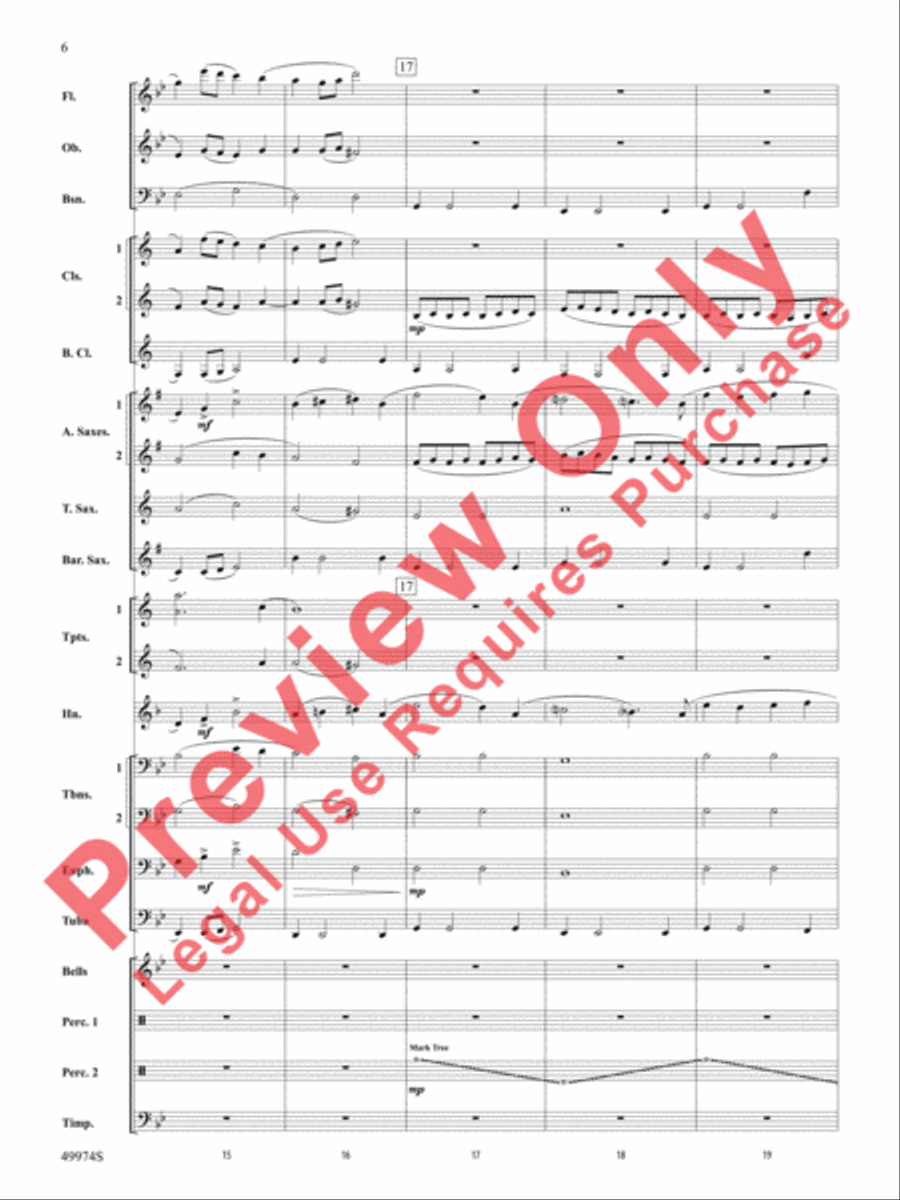 Carry On With Pride Concert Band scores gallery preview page 7