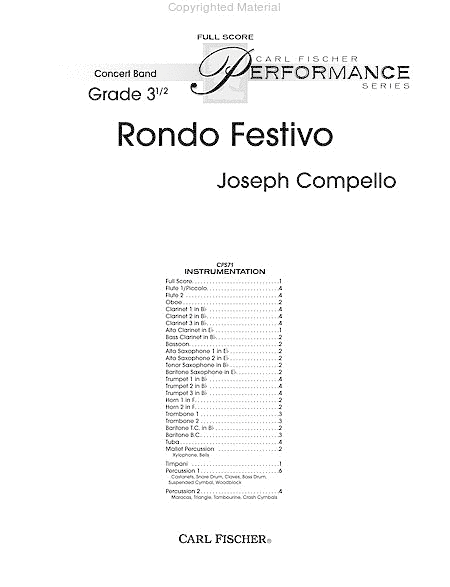 Rondo Festivo image number null