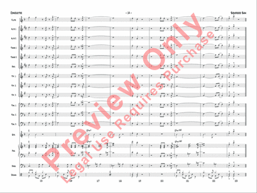 Sombrero Sam 3-Part scores gallery preview page 17