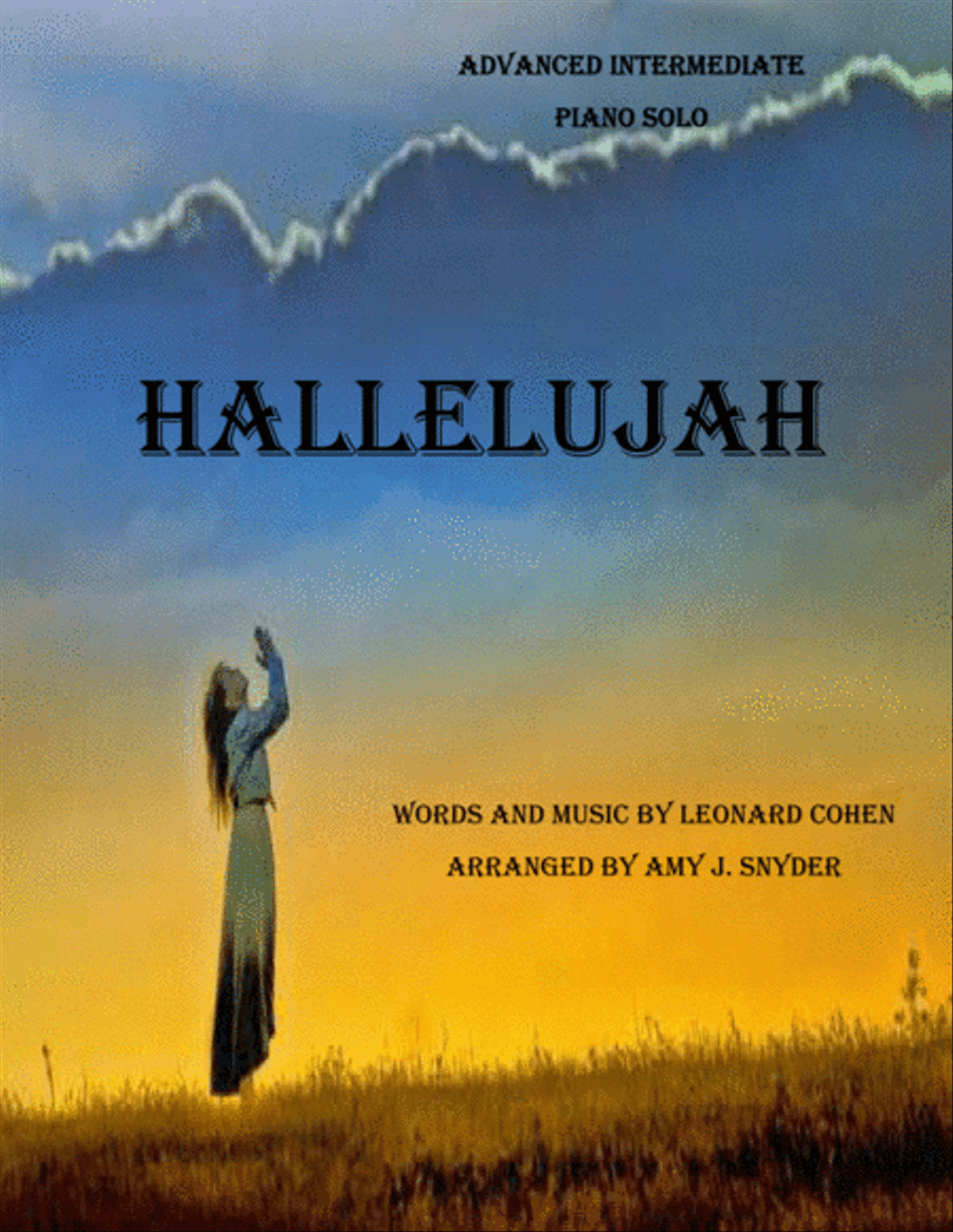 Hallelujah Piano Solo scores gallery preview page 1