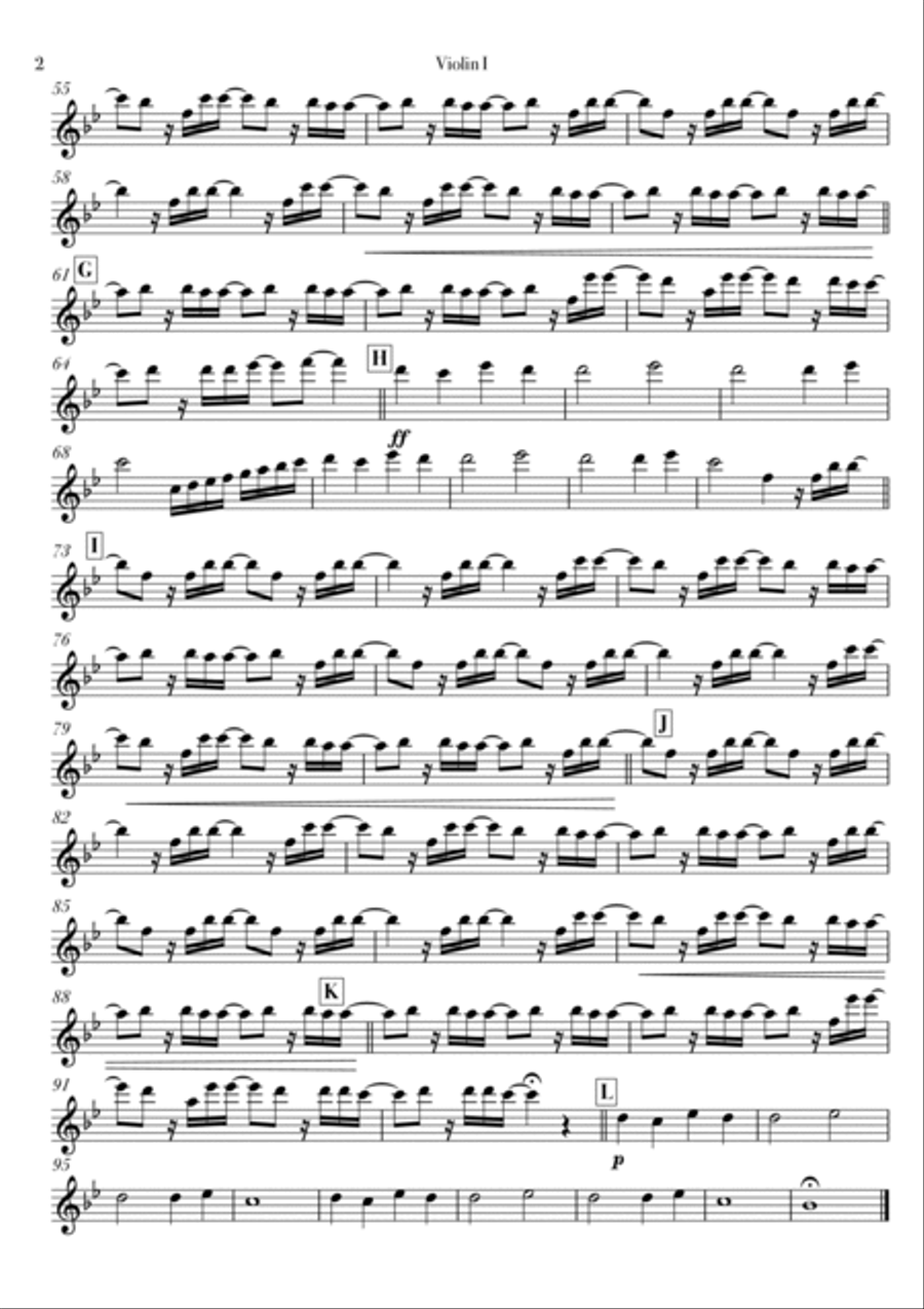 The Blessing String Quartet scores gallery preview page 2
