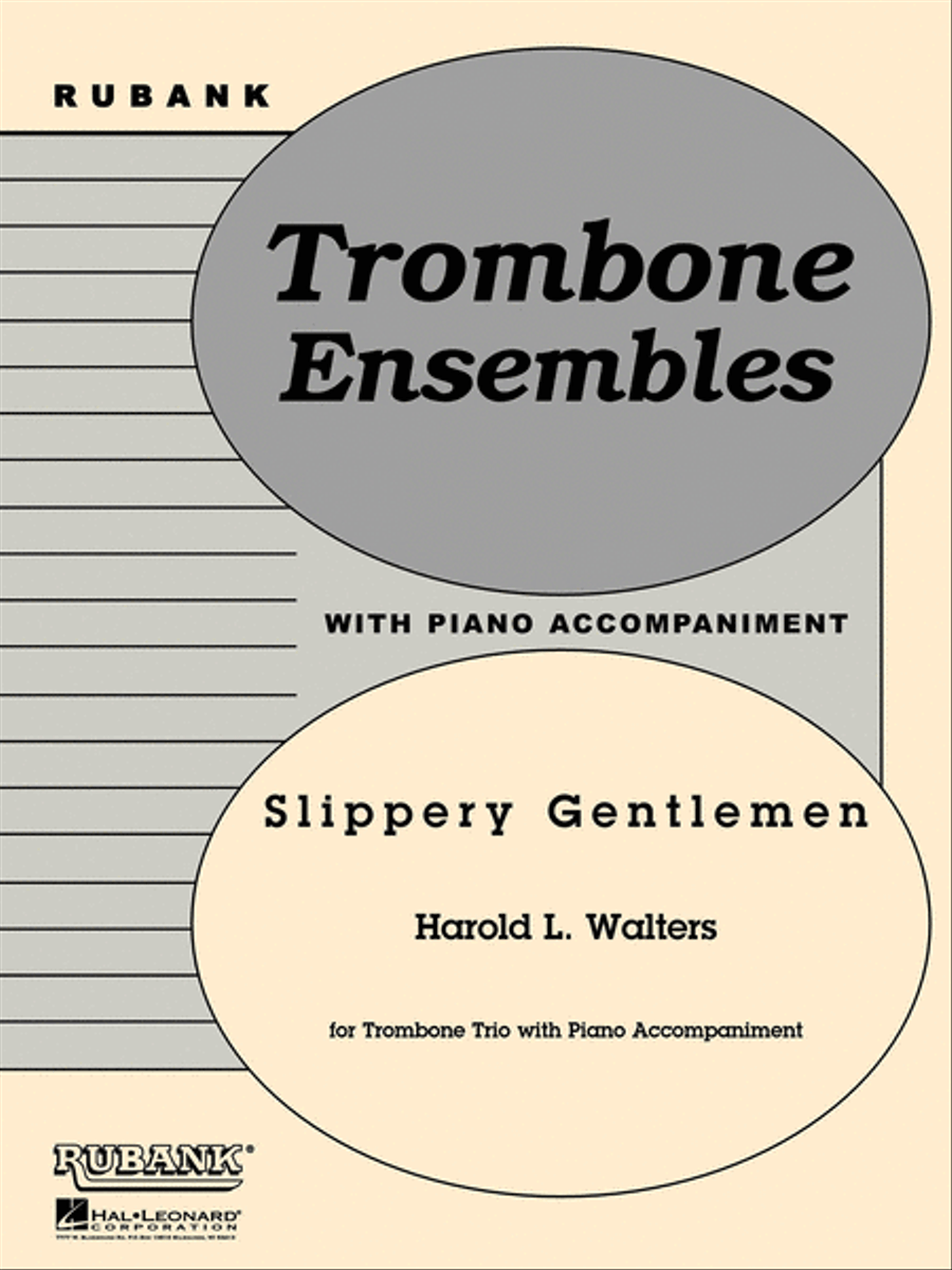Slippery Gentlemen Trombone scores gallery preview page 1