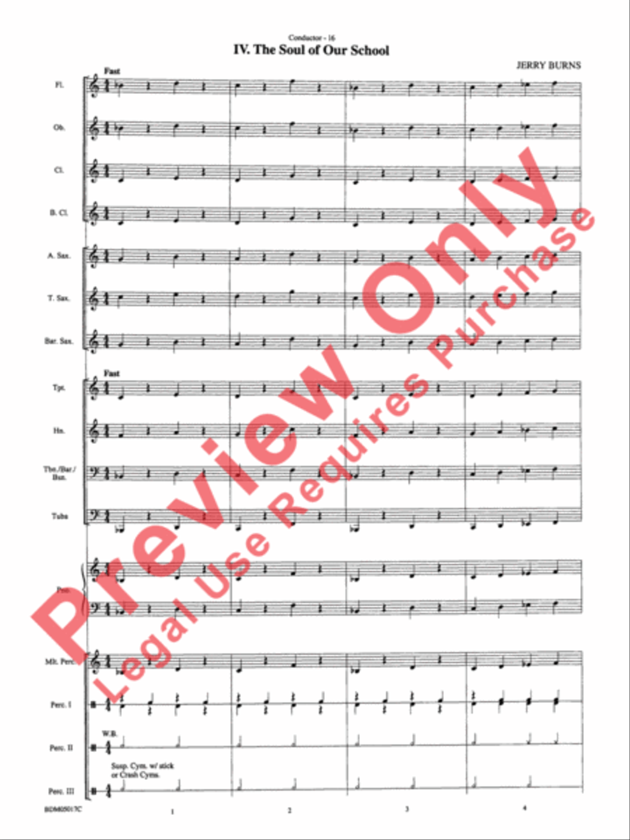 Belwin Very Beginning Band Kit #1 Concert Band scores gallery preview page 19