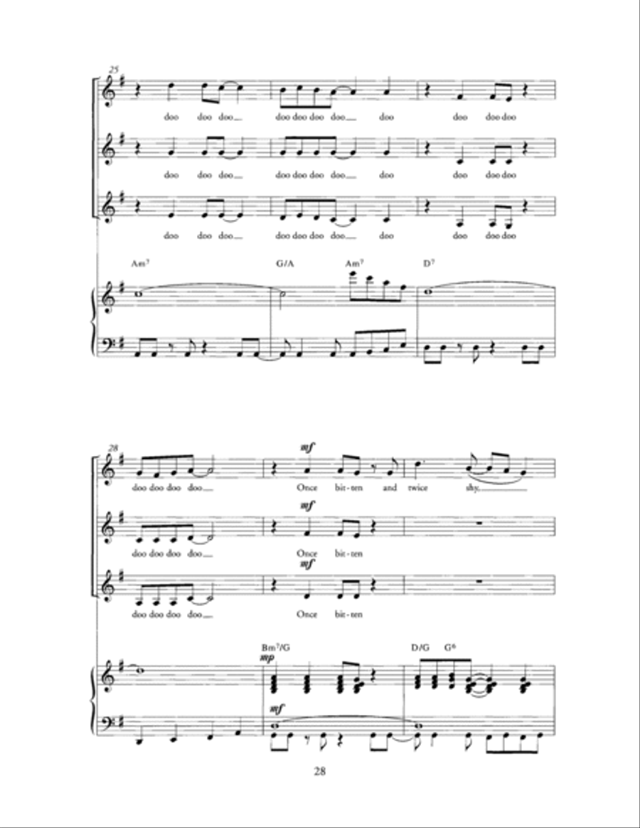 Last Christmas SSA scores gallery preview page 4