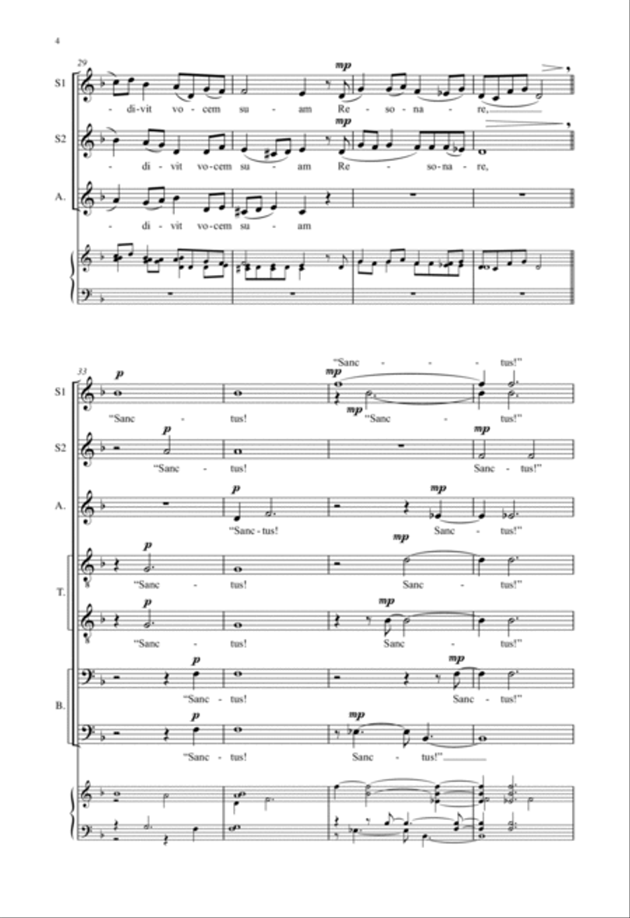 Sainte-Chapelle SSAATTBB scores gallery preview page 4
