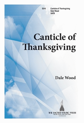 Book cover for Canticle of Thanksgiving
