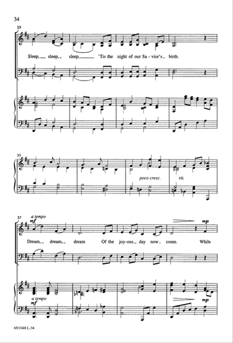 The Light of the World The Light of the World 4-Part scores gallery preview page 36