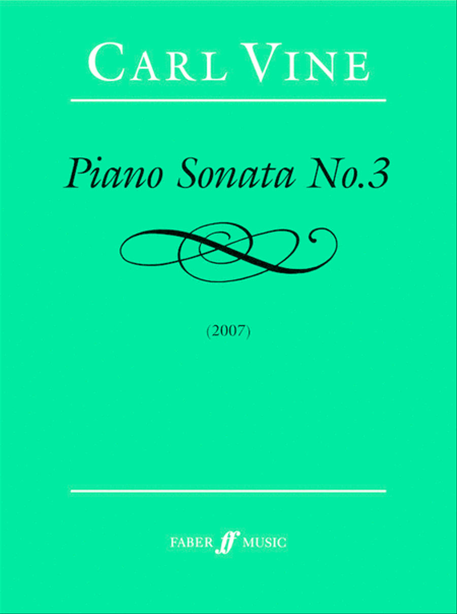 Vine - Piano Sonata No 3 Piano Solo scores gallery preview page 1