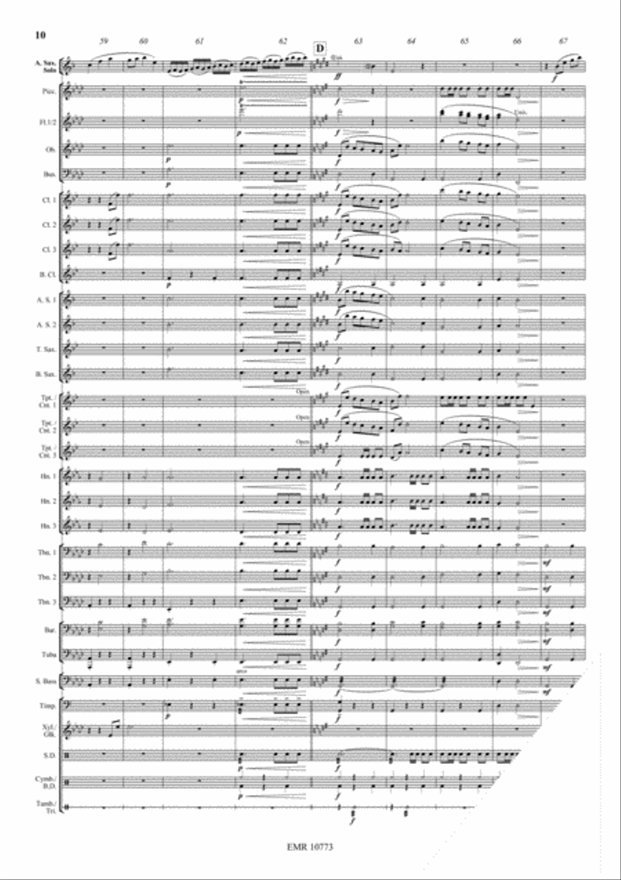 Concerto Piccolo Concert Band scores gallery preview page 10